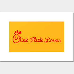 Chick Flick Lover Posters and Art